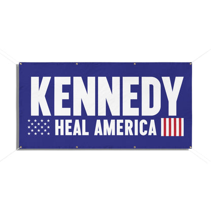 Heal America Vinyl Banner - Team Kennedy Official Merchandise