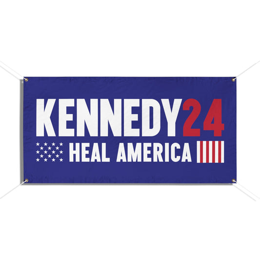 Heal America Vinyl Banner - TEAM KENNEDY. All rights reserved