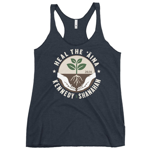 Heal the 'Āina Women's Racerback Tank - Team Kennedy Official Merchandise