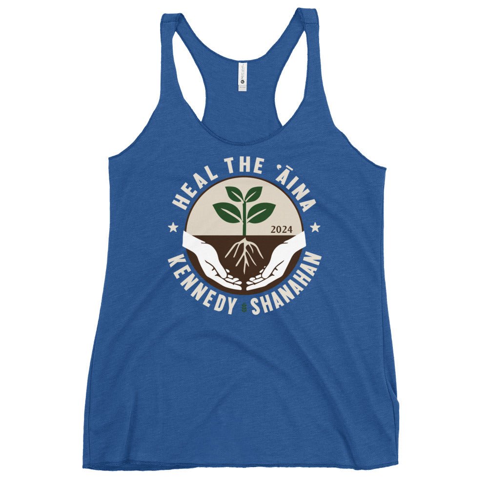 Heal the 'Āina Women's Racerback Tank - Team Kennedy Official Merchandise