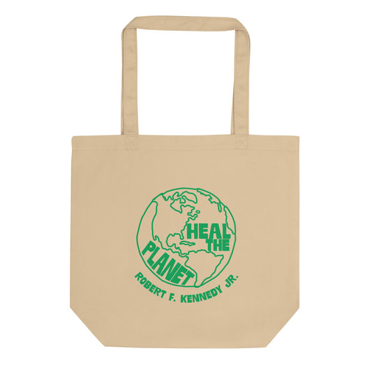 Heal the Planet Organic Tote Bag - Team Kennedy Official Merchandise