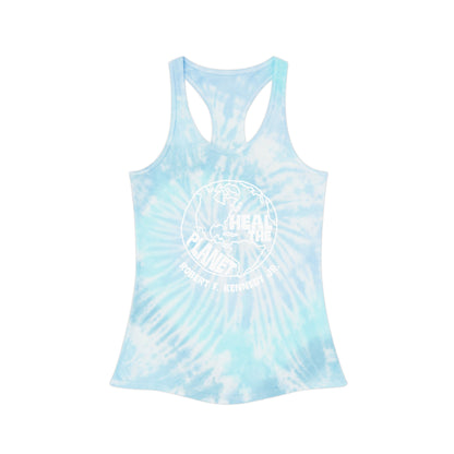 Heal the Planet Tie - Dye Racerback Tank Top - Team Kennedy Official Merchandise