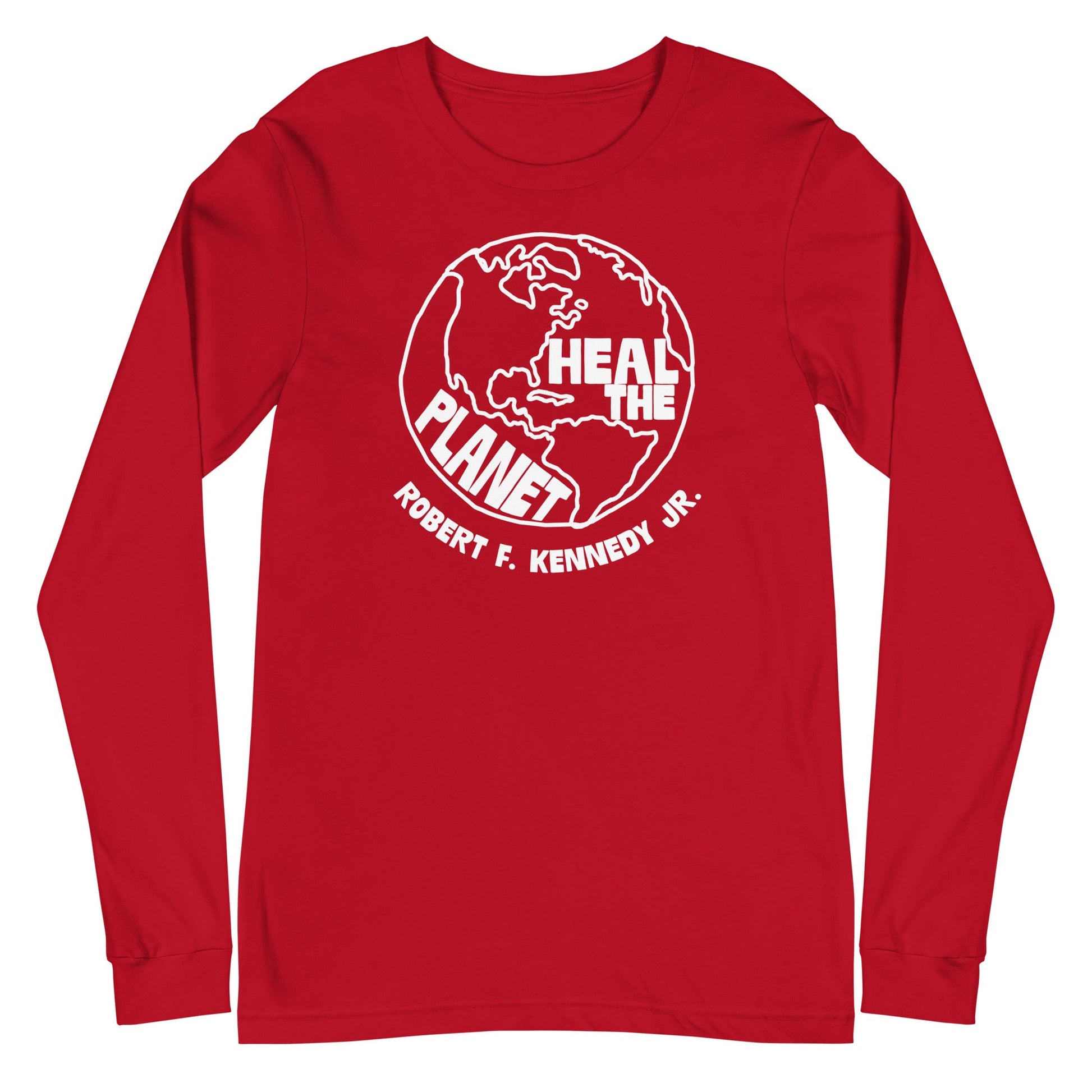 Heal the Planet Unisex Long Sleeve Tee - Team Kennedy Official Merchandise