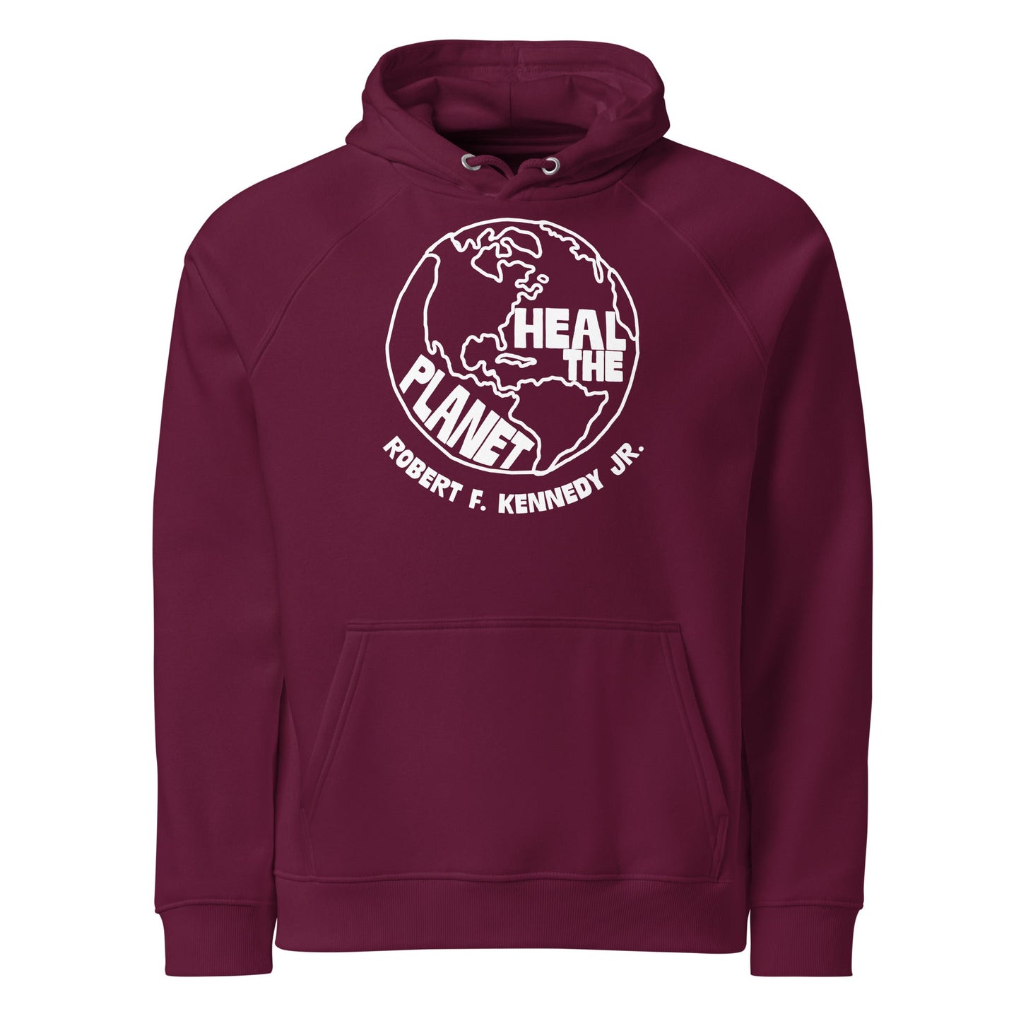 Heal the Planet Unisex Organic Hoodie - Team Kennedy Official Merchandise