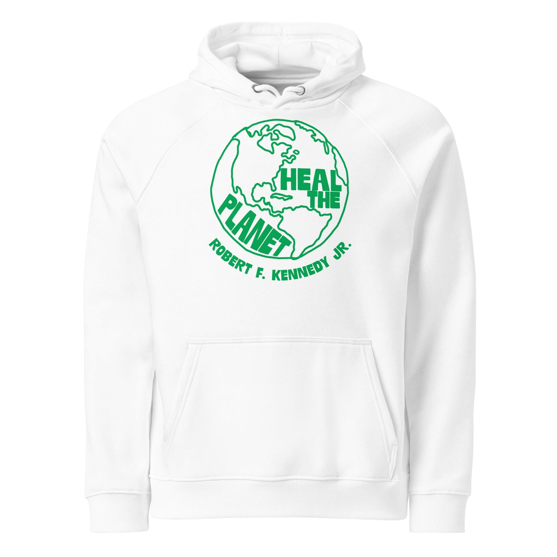 Heal the Planet Unisex Organic Hoodie - Team Kennedy Official Merchandise