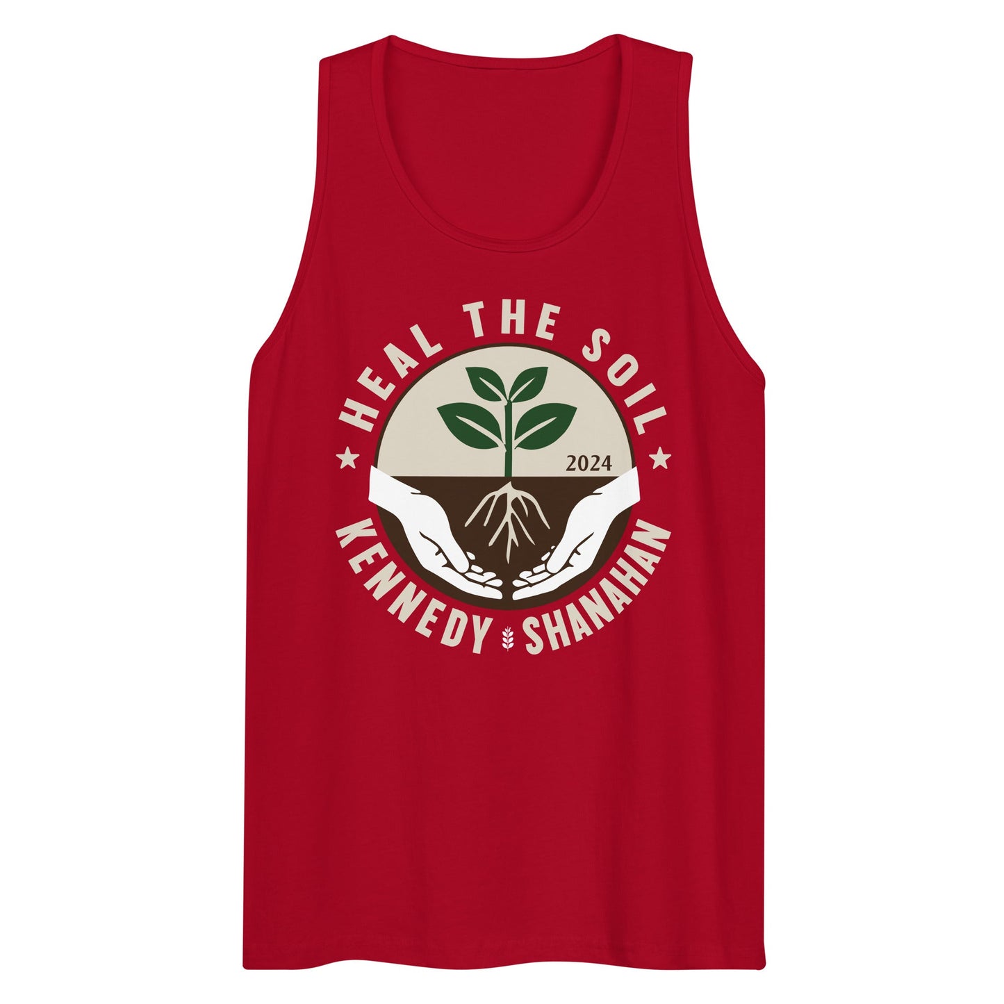 Heal the Soil Men's Tank Top - Team Kennedy Official Merchandise