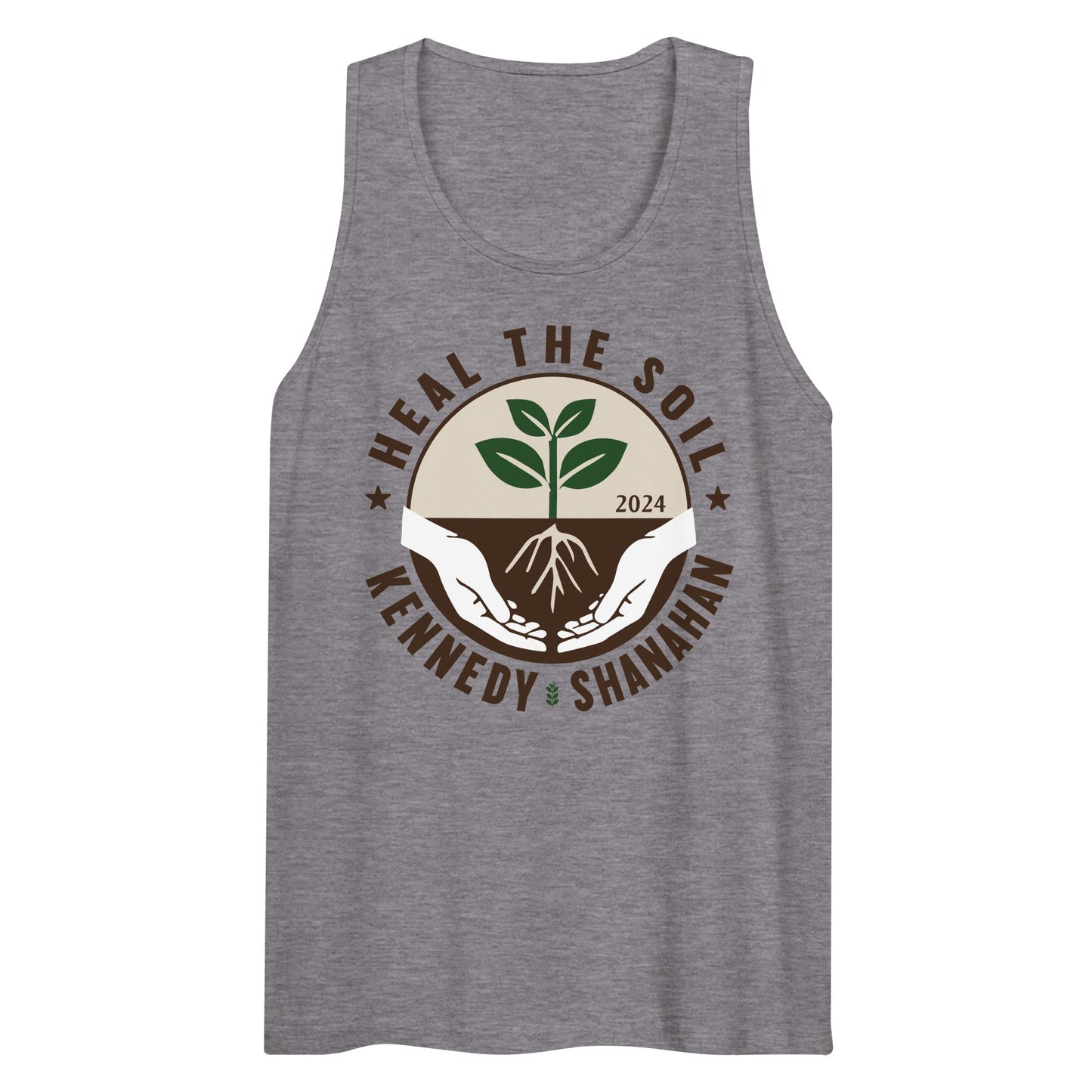 Heal the Soil Men's Tank Top - Team Kennedy Official Merchandise