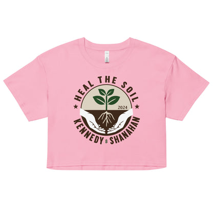 Heal the Soil Women’s Crop Top - Team Kennedy Official Merchandise