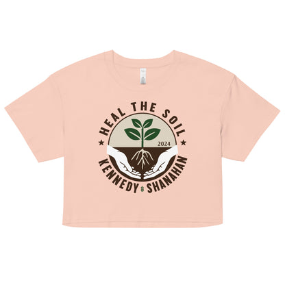 Heal the Soil Women’s Crop Top - Team Kennedy Official Merchandise