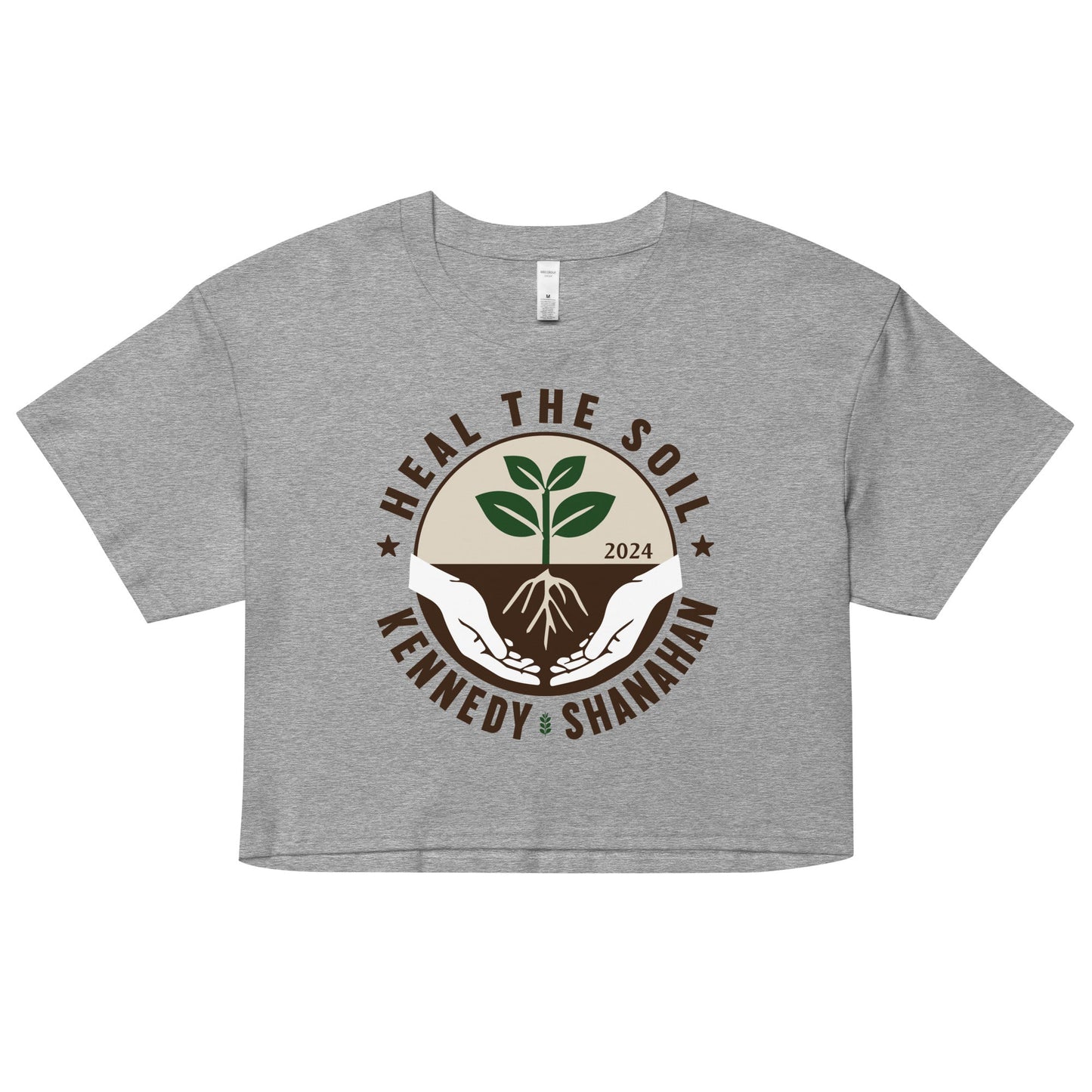 Heal the Soil Women’s Crop Top - Team Kennedy Official Merchandise