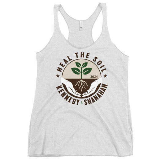 Heal the Soil Women's Racerback Tank - Team Kennedy Official Merchandise