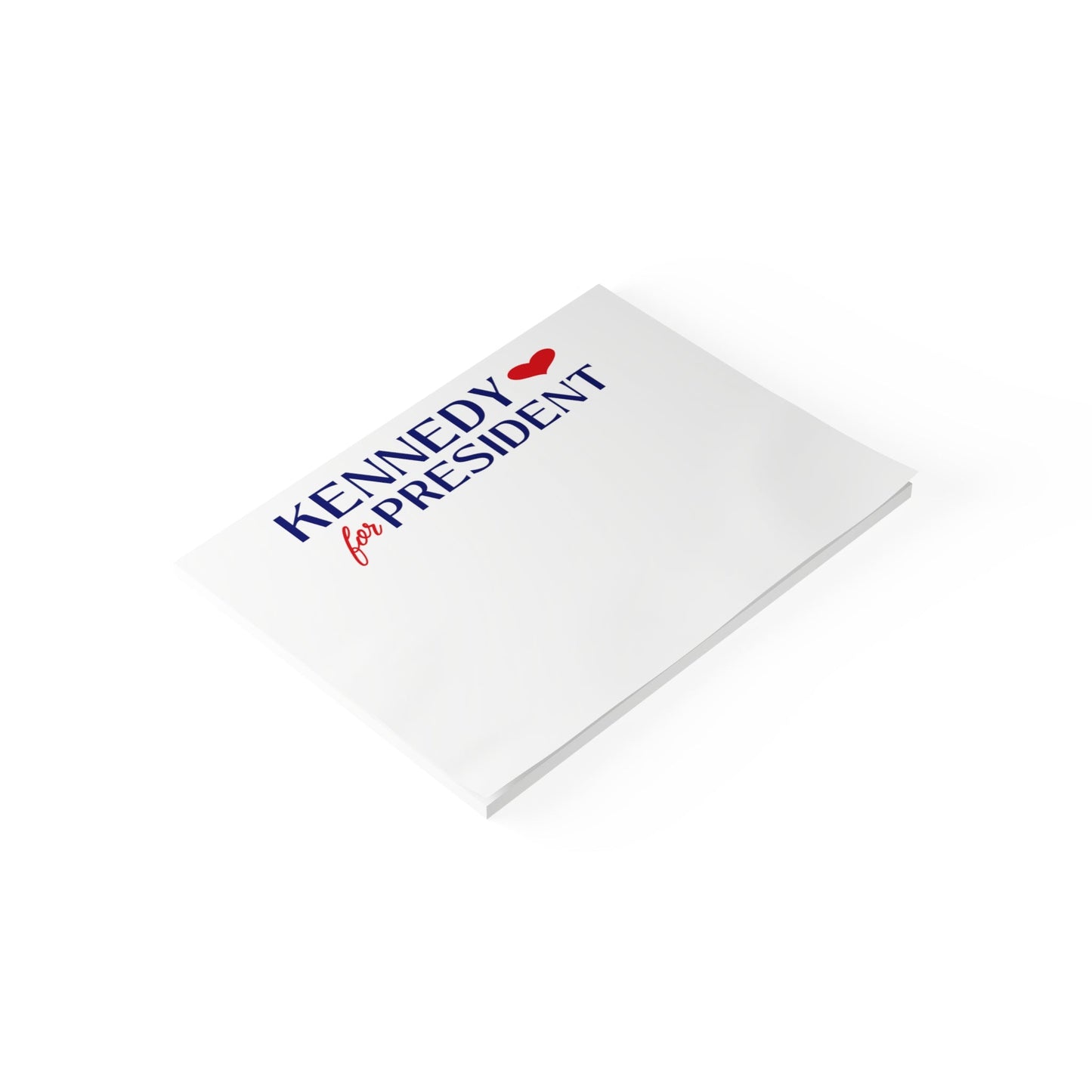 I Heart Kennedy for President Post - it® Note Pads - TEAM KENNEDY. All rights reserved