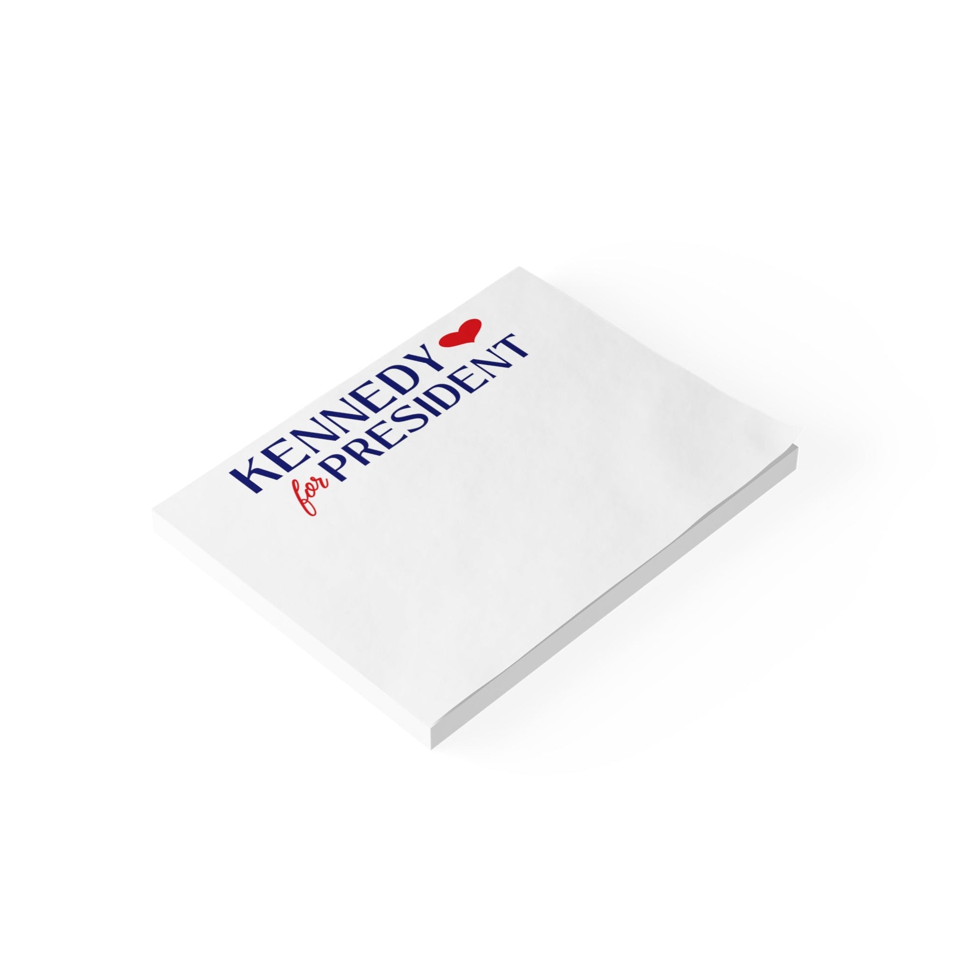 I Heart Kennedy for President Post - it® Note Pads - TEAM KENNEDY. All rights reserved