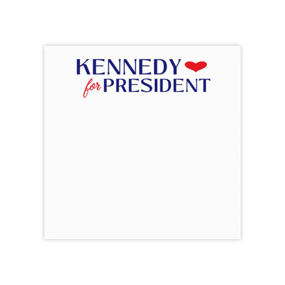 I Heart Kennedy for President Post - it® Note Pads - TEAM KENNEDY. All rights reserved