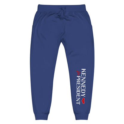 I Heart Kennedy Unisex Fleece Sweatpants - TEAM KENNEDY. All rights reserved