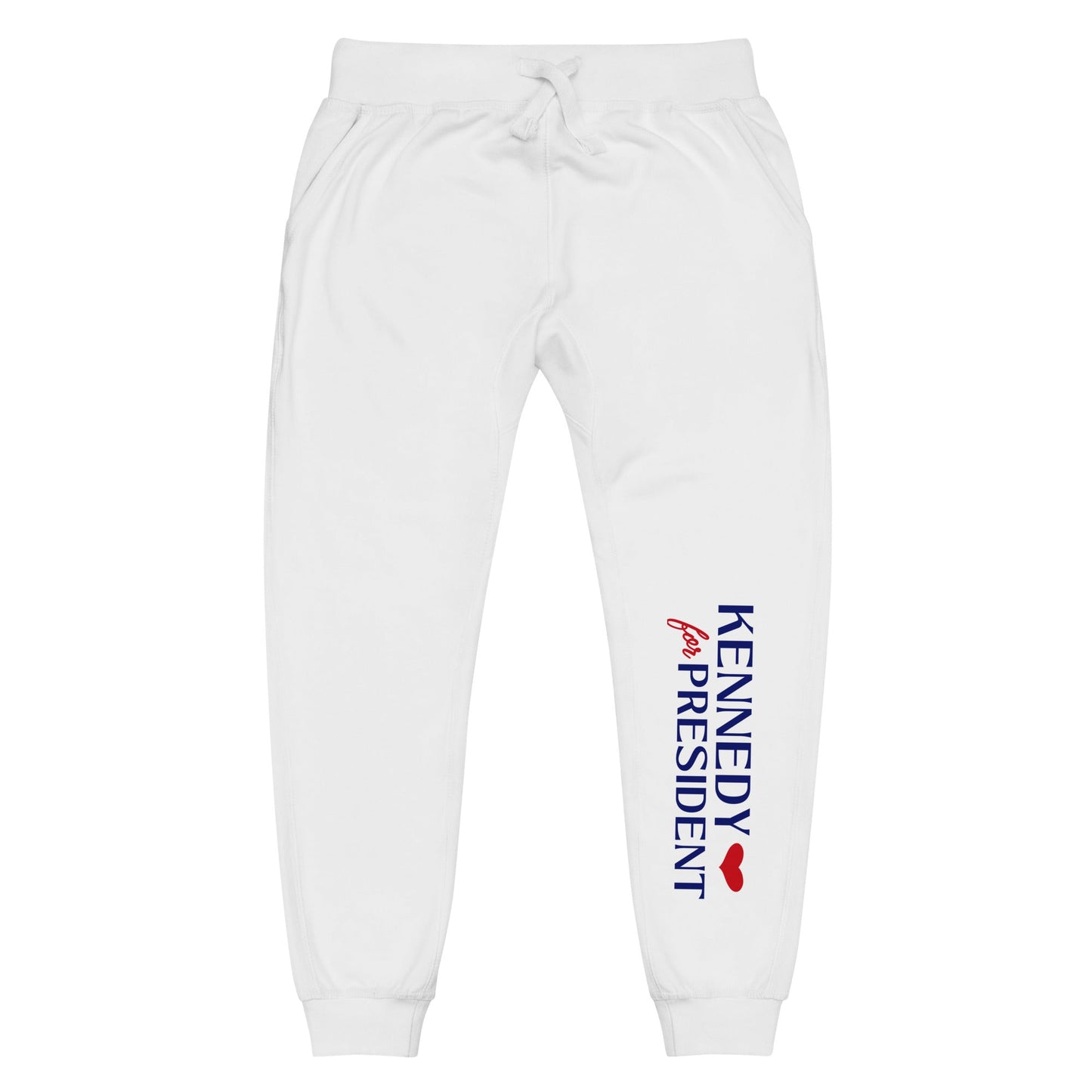 I Heart Kennedy Unisex Fleece Sweatpants - TEAM KENNEDY. All rights reserved