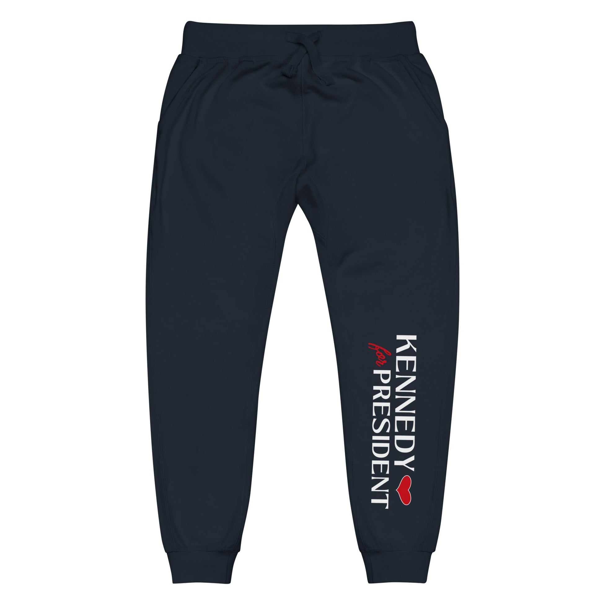 I Heart Kennedy Unisex Fleece Sweatpants - TEAM KENNEDY. All rights reserved