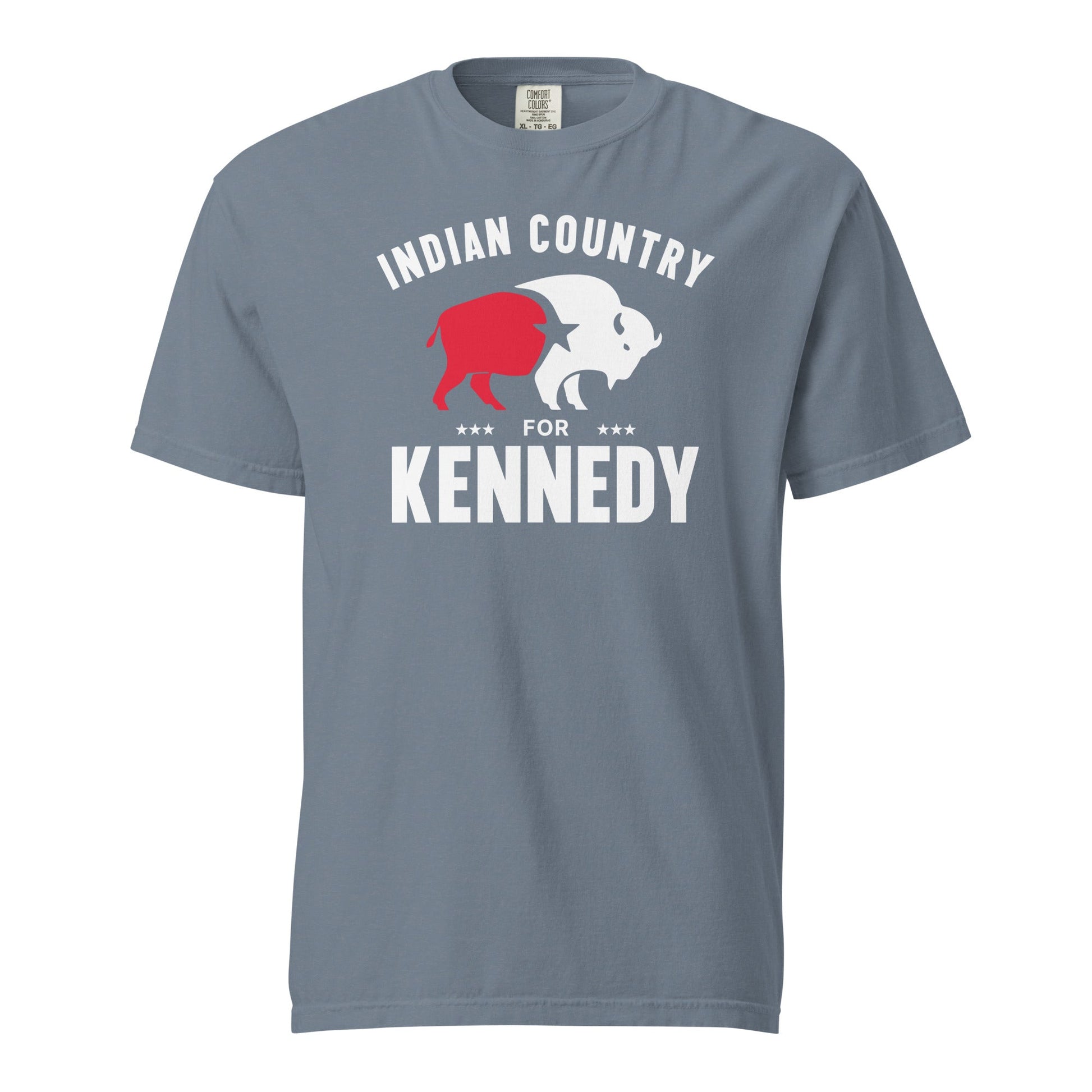 Indian Country for Kennedy Unisex Heavyweight Tee - Team Kennedy Official Merchandise