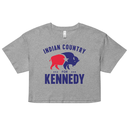 Indian Country for Kennedy Women’s Crop Top - Team Kennedy Official Merchandise