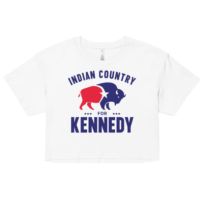 Indian Country for Kennedy Women’s Crop Top - Team Kennedy Official Merchandise