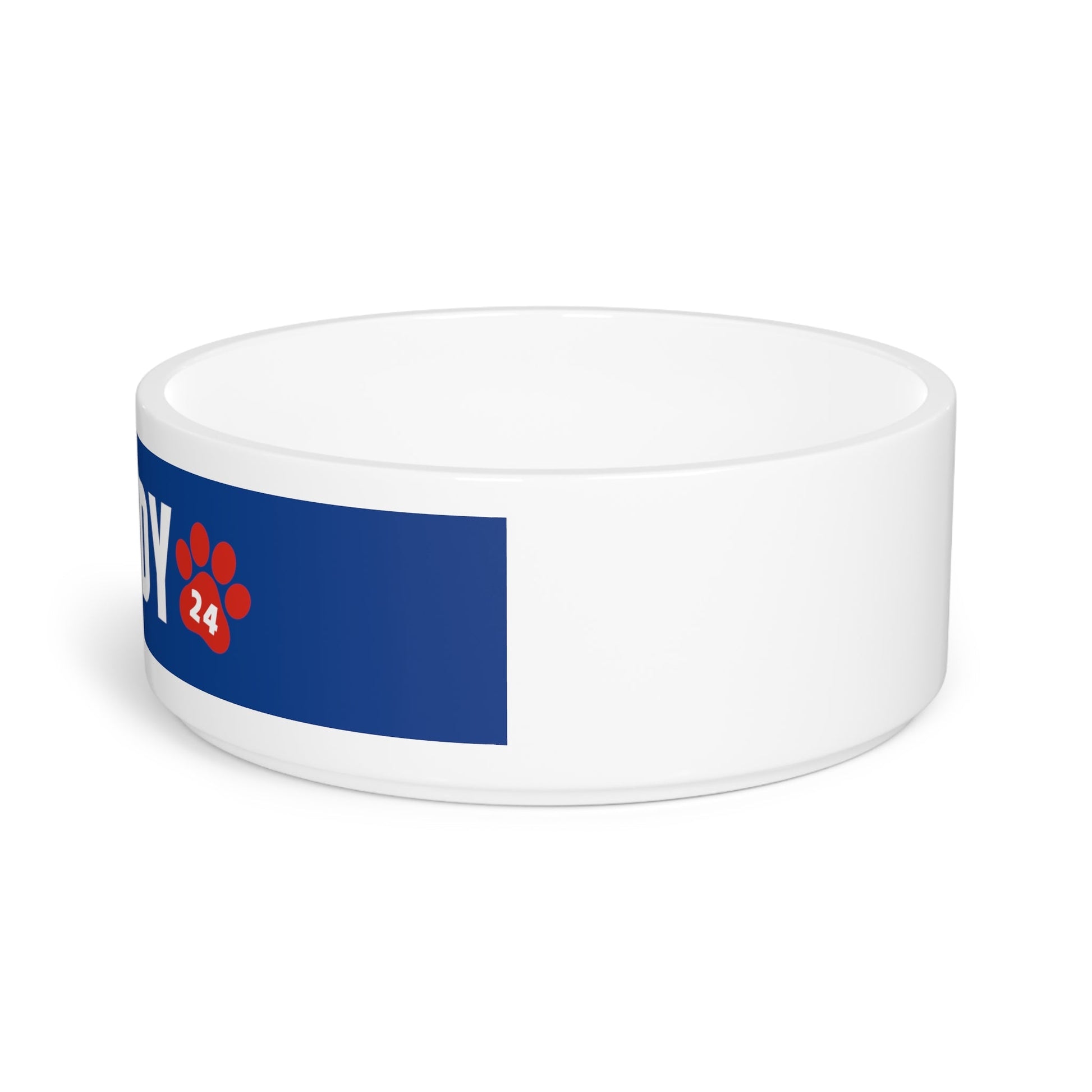 Kennedy '24 Ceramic Pet Bowl in Blue - TEAM KENNEDY. All rights reserved