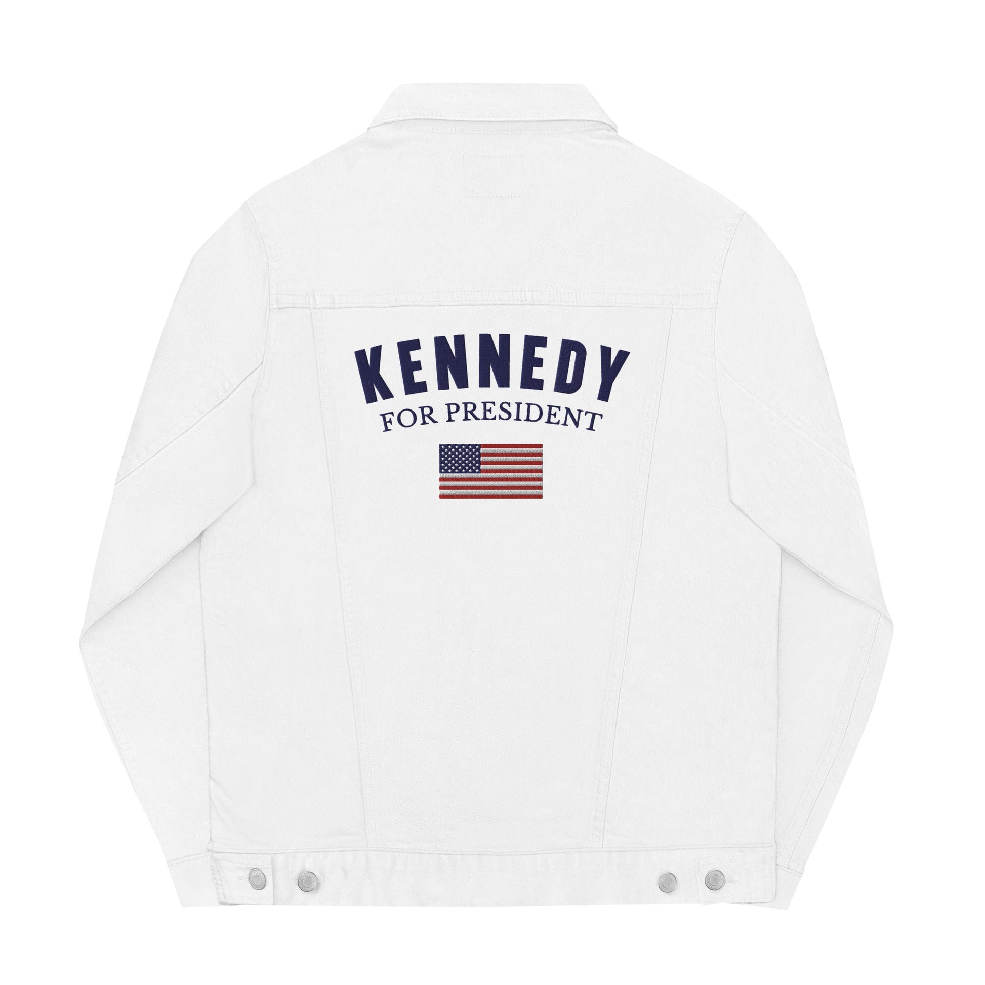 Kennedy 24 Pennant Unisex Denim Jacket - Team Kennedy Official Merchandise