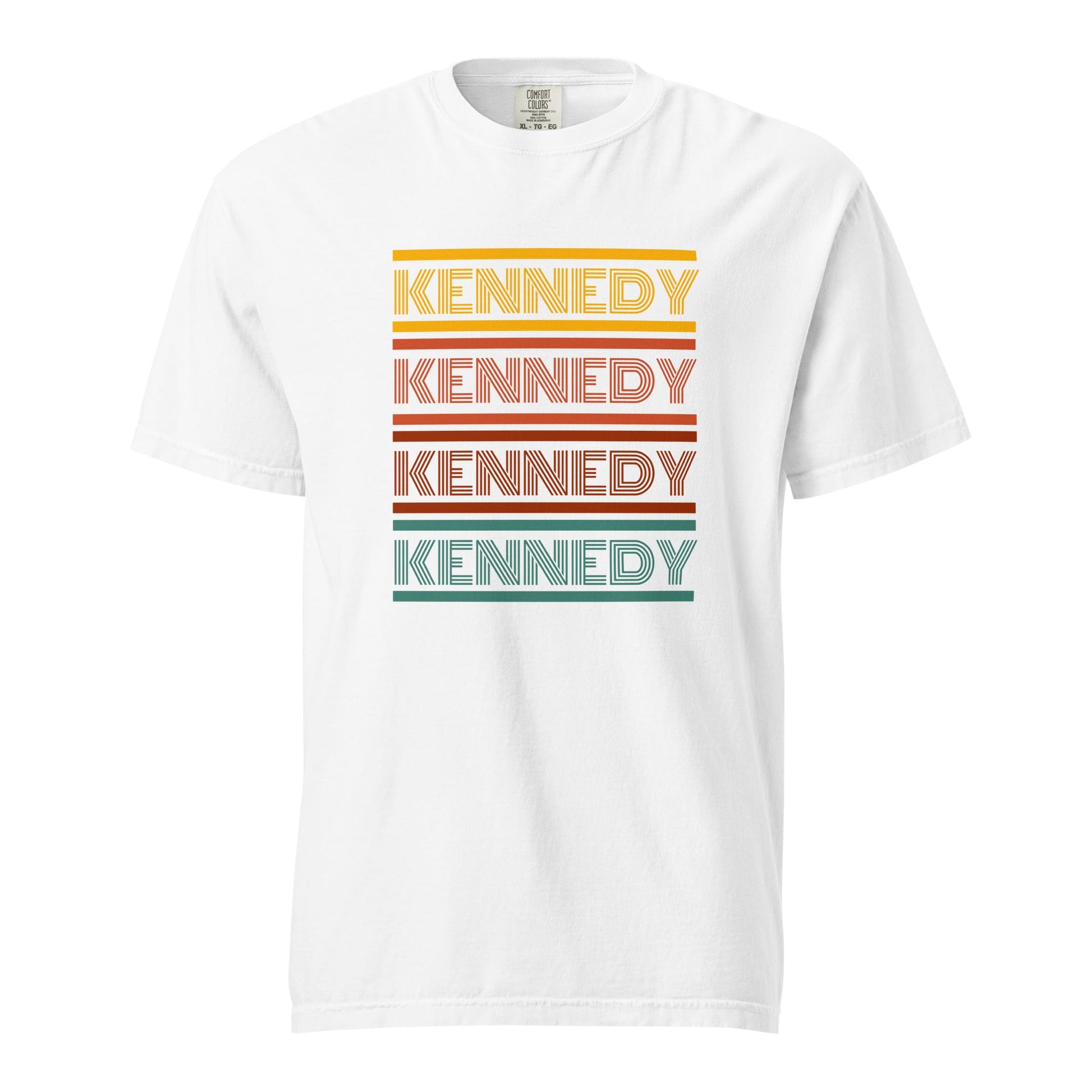 Kennedy 70's Heavyweight Unisex Tee - TEAM KENNEDY. All rights reserved