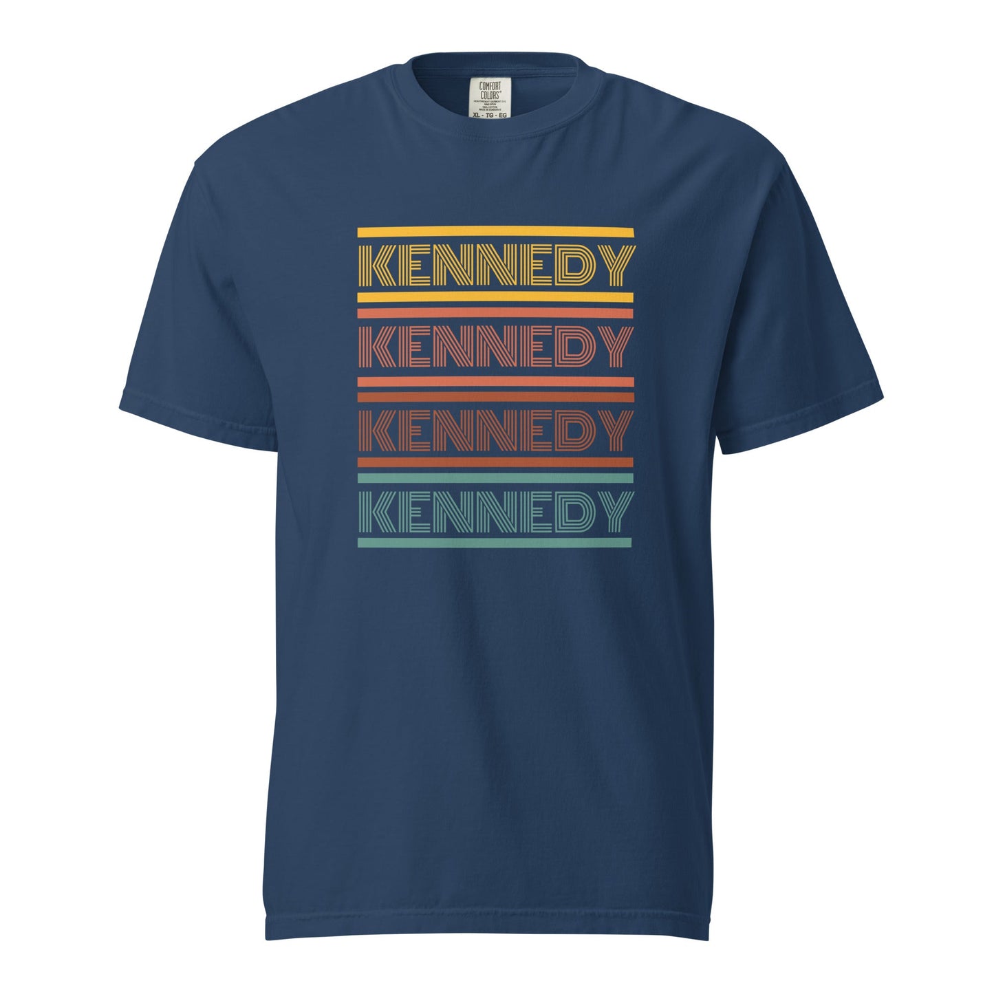 Kennedy 70's Heavyweight Unisex Tee - TEAM KENNEDY. All rights reserved