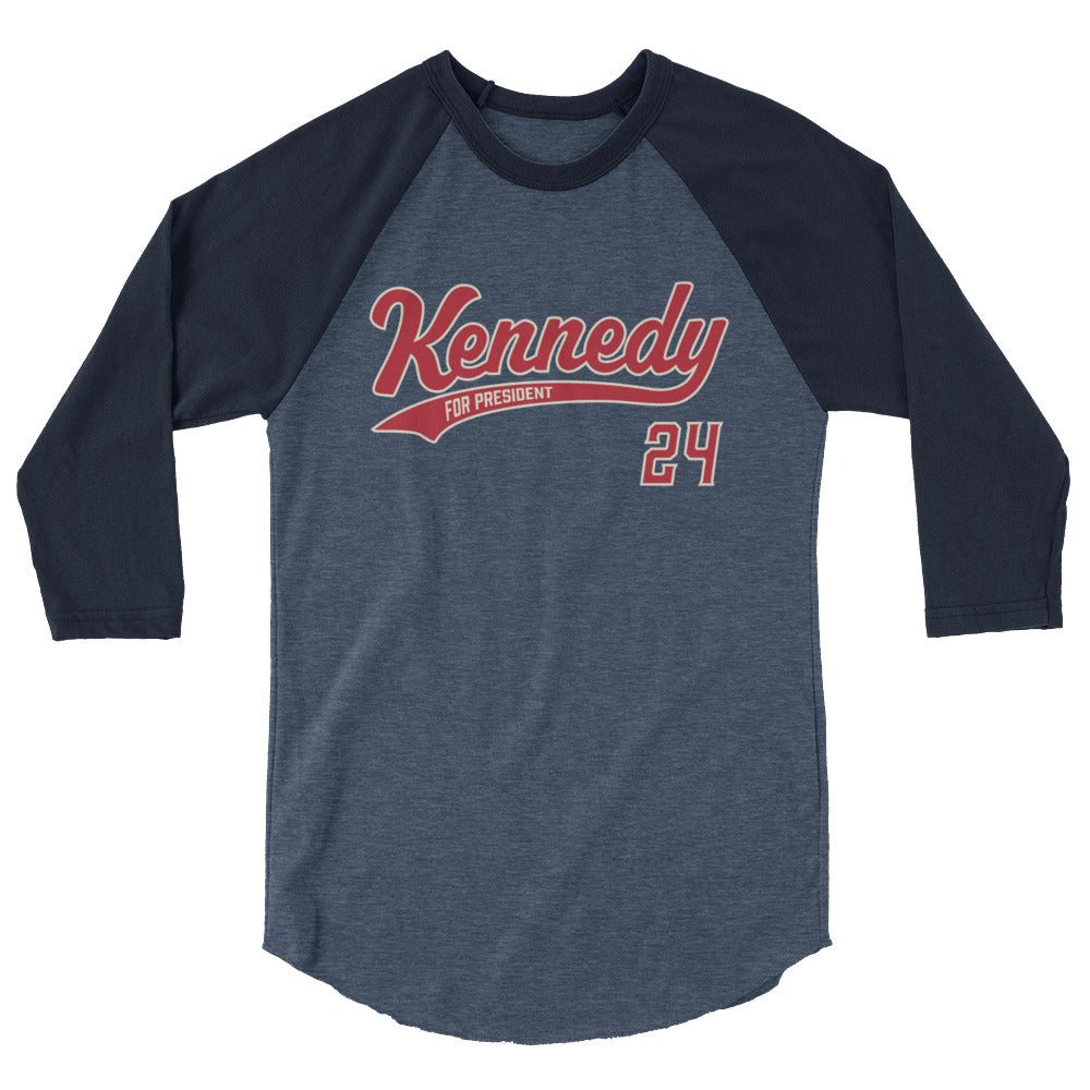 Kennedy Baseball Raglan Shirt - TEAM KENNEDY. All rights reserved