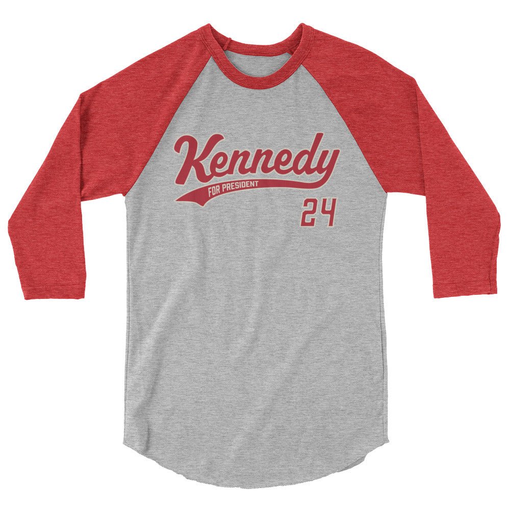 Kennedy Baseball Raglan Shirt - TEAM KENNEDY. All rights reserved