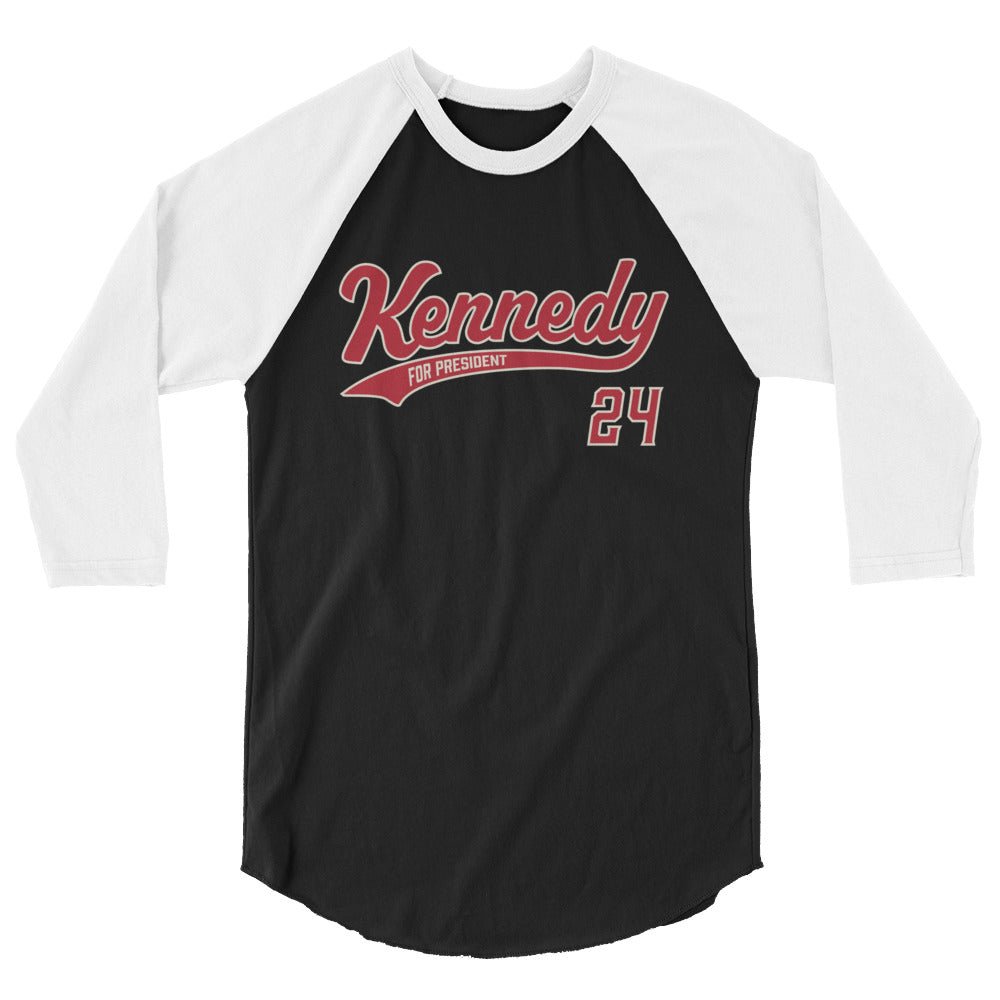 Kennedy Baseball Raglan Shirt - TEAM KENNEDY. All rights reserved