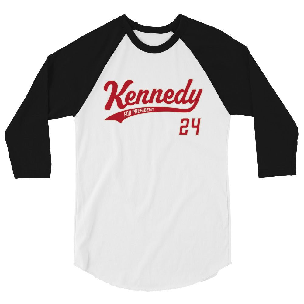 Kennedy Baseball Raglan Shirt - TEAM KENNEDY. All rights reserved