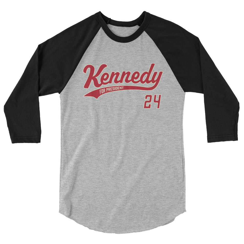 Kennedy Baseball Raglan Shirt - TEAM KENNEDY. All rights reserved