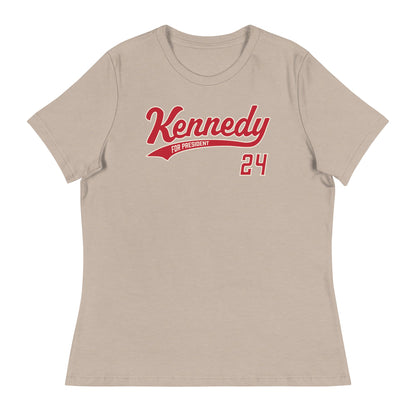 Kennedy Baseball Women's Relaxed Tee - TEAM KENNEDY. All rights reserved