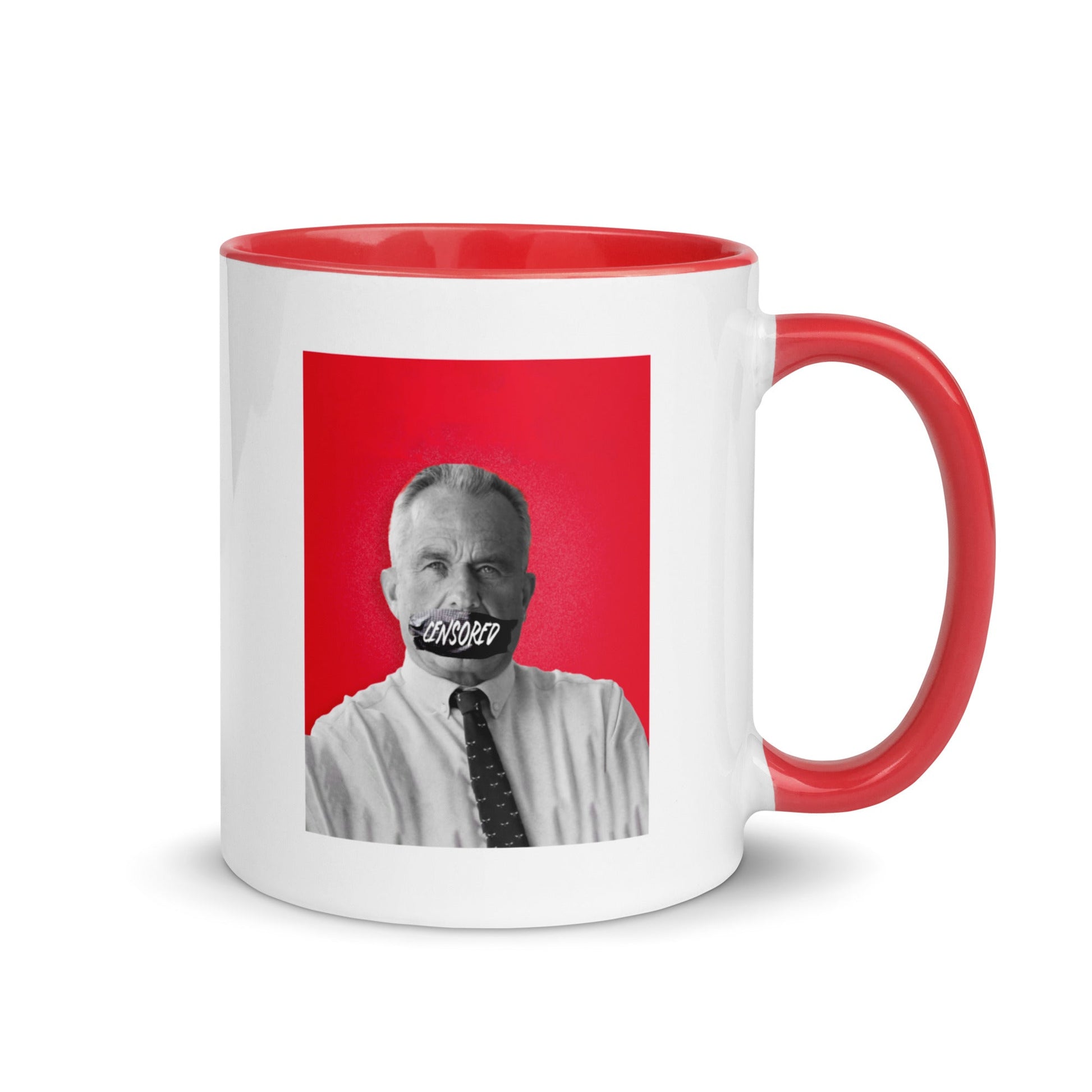 Kennedy Censored Mug with Color Inside - Team Kennedy Official Merchandise