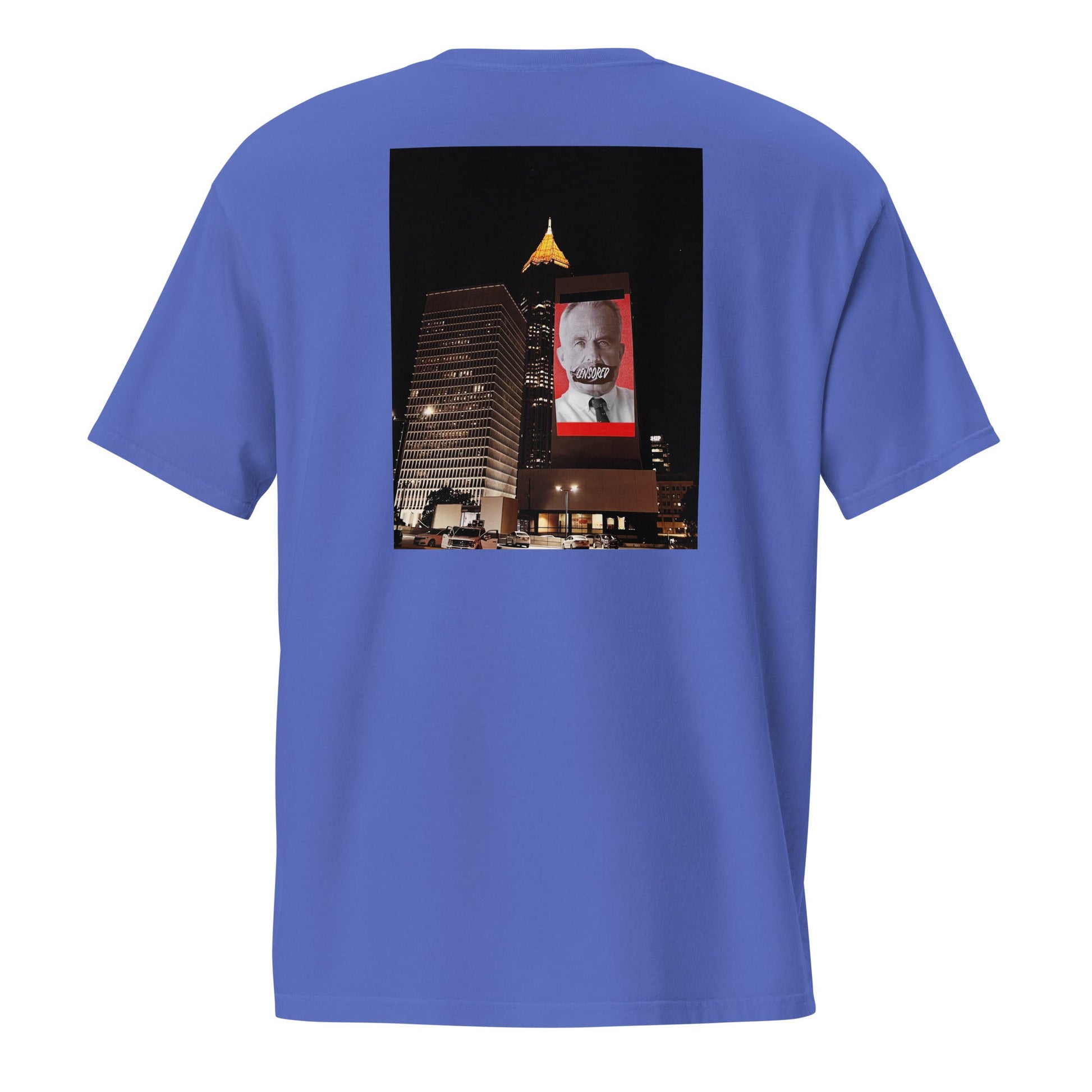 Kennedy Censored Skyline Unisex Pocket Tee - Team Kennedy Official Merchandise