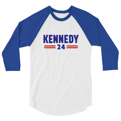 Kennedy Classic 3/4 Sleeve Raglan Shirt - TEAM KENNEDY. All rights reserved