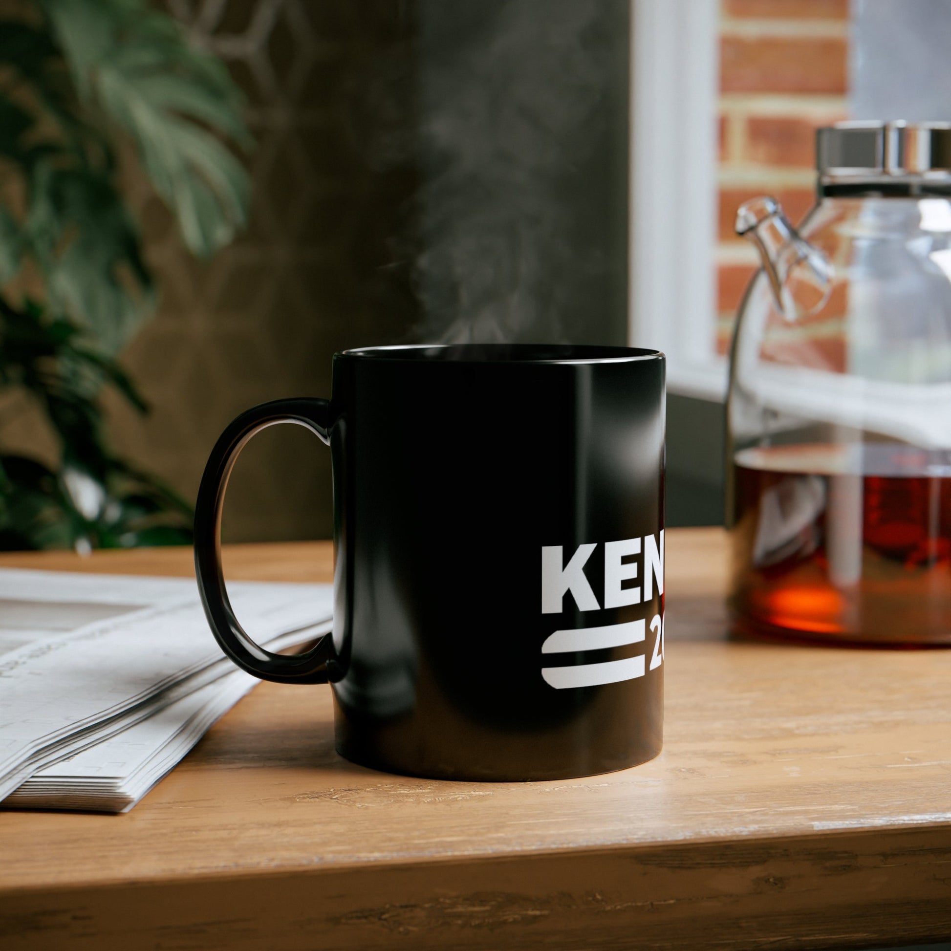 Kennedy Classic Black Mug (11oz) - TEAM KENNEDY. All rights reserved