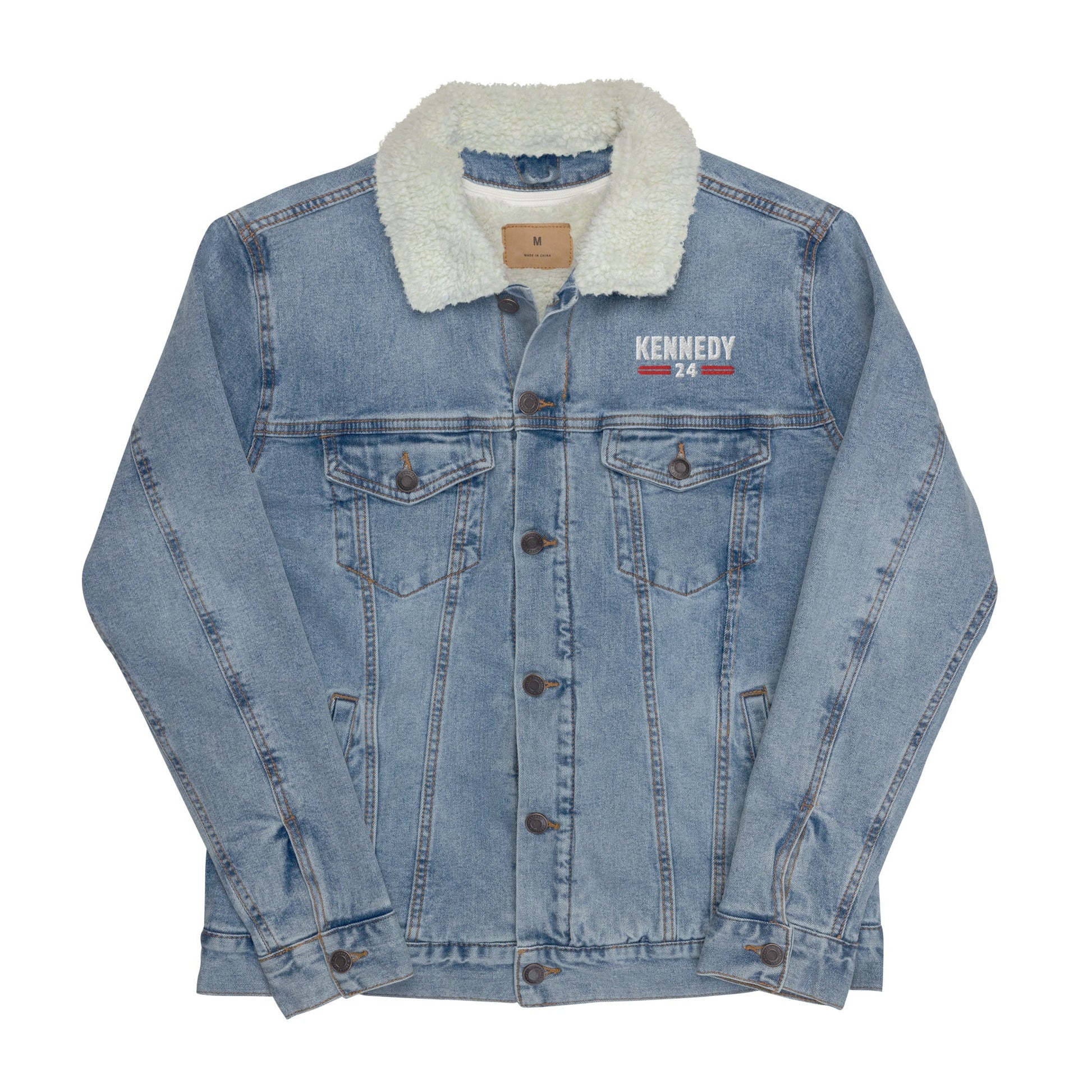 Kennedy Classic Denim Sherpa Jacket - TEAM KENNEDY. All rights reserved