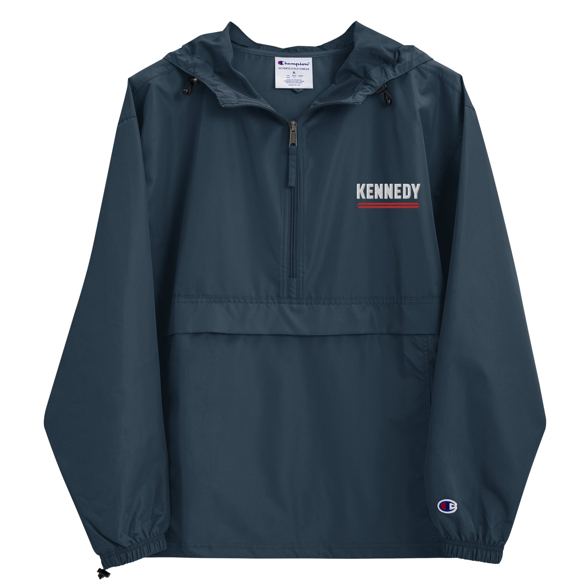 Kennedy Classic Embroidered Champion Packable Jacket - Team Kennedy Official Merchandise