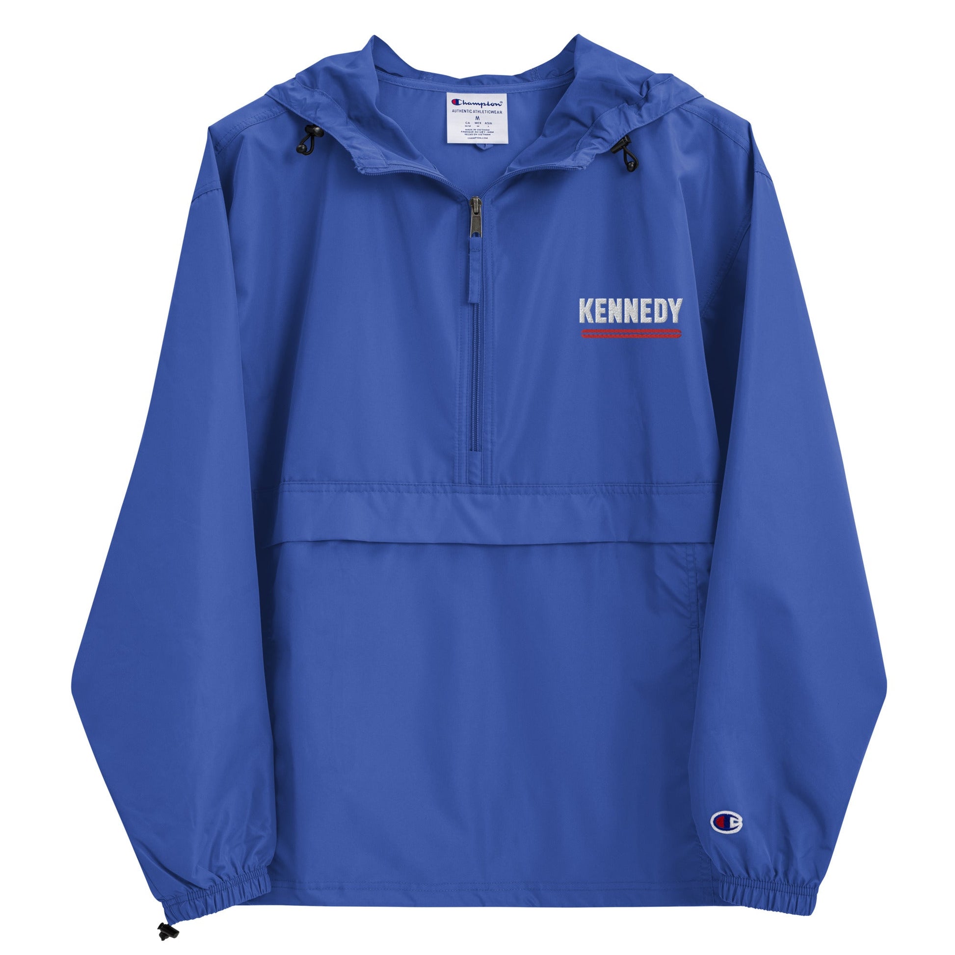 Kennedy Classic Embroidered Champion Packable Jacket - Team Kennedy Official Merchandise