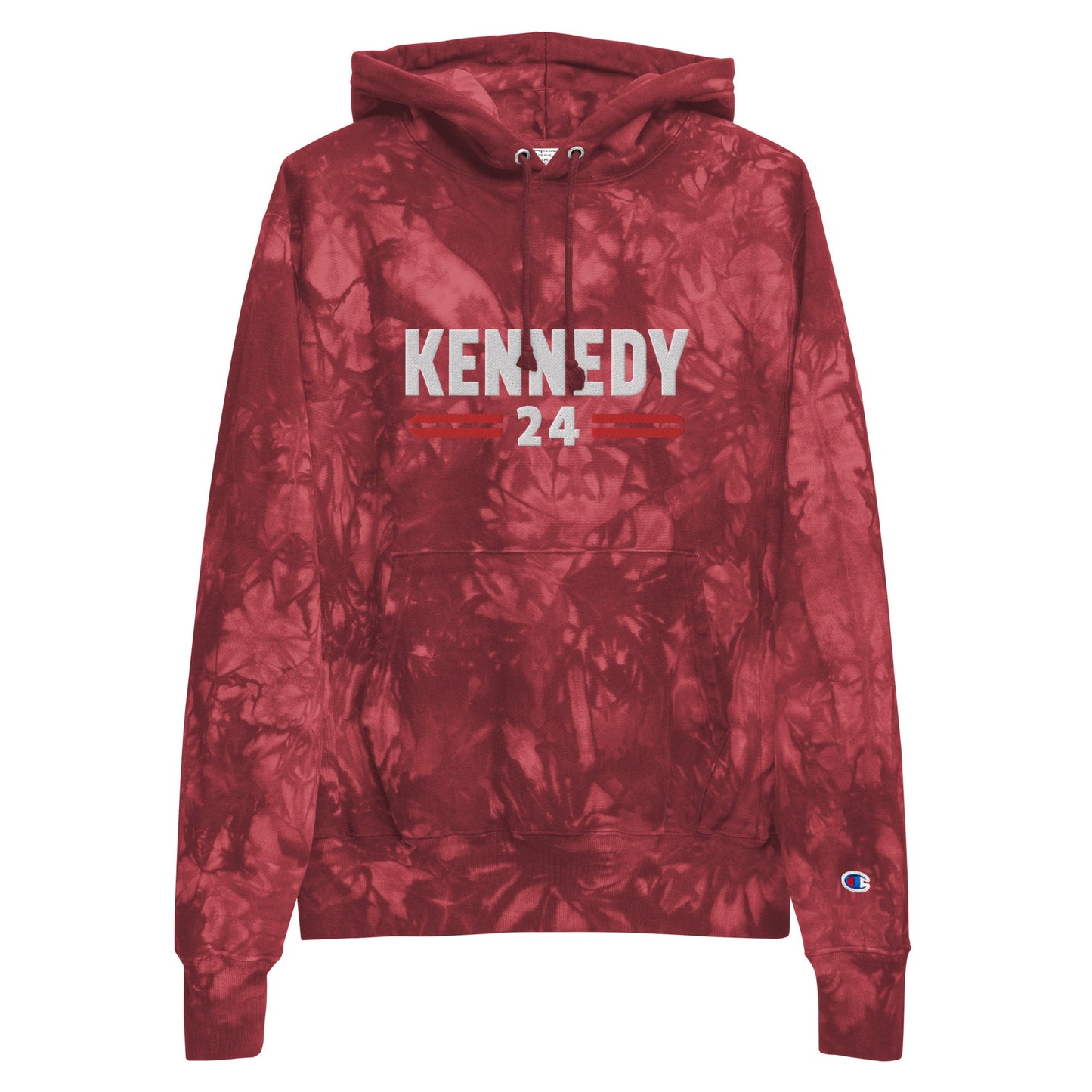 Kennedy Classic Embroidered Champion Tie - Dye Hoodie - TEAM KENNEDY. All rights reserved