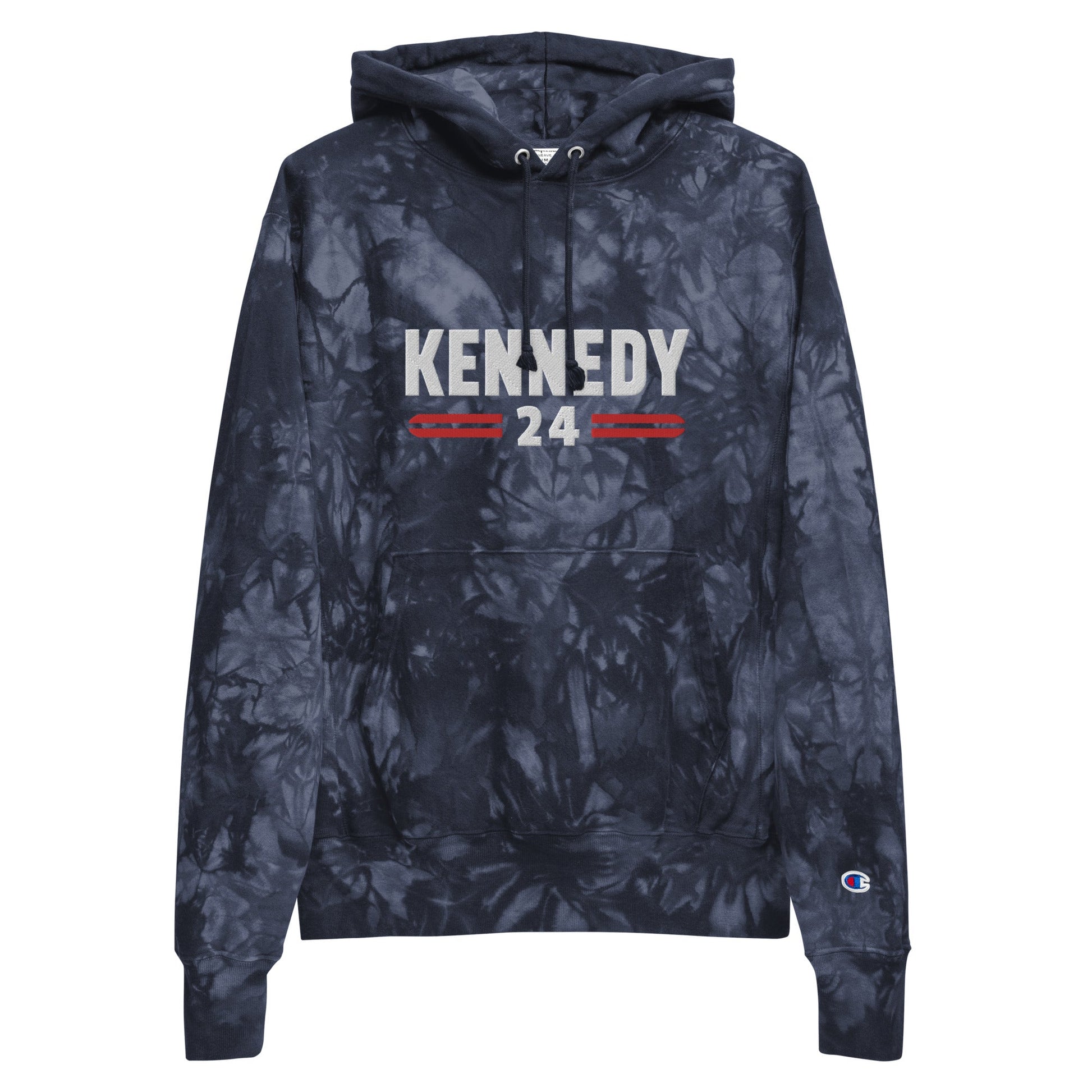 Kennedy Classic Embroidered Champion Tie - Dye Hoodie - TEAM KENNEDY. All rights reserved