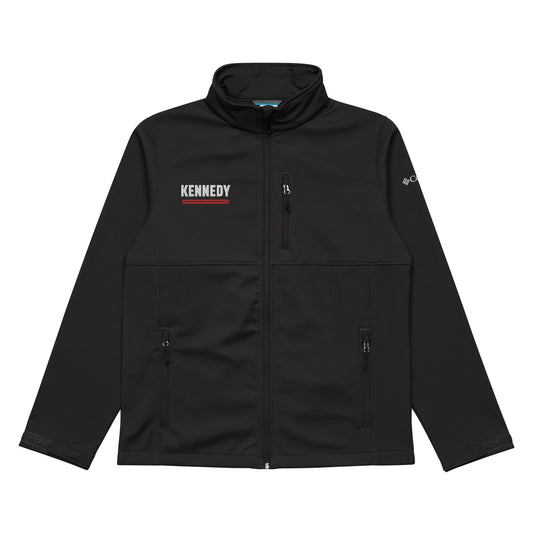 Kennedy Classic Embroidered Columbia Soft Shell Jacket - Team Kennedy Official Merchandise