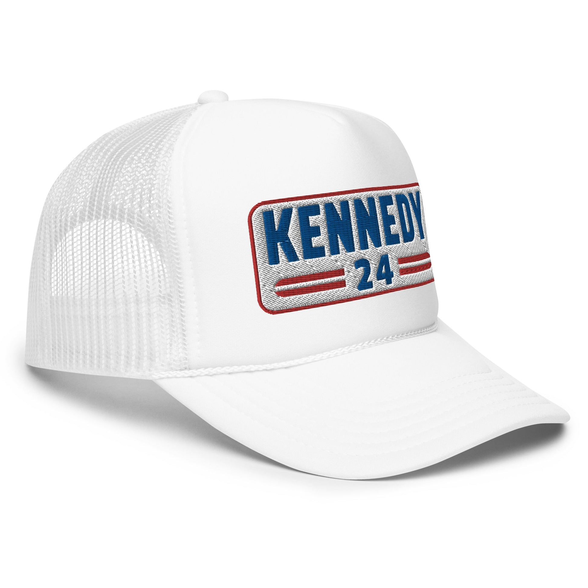 Kennedy Classic Embroidered Foam Trucker Hat - TEAM KENNEDY. All rights reserved