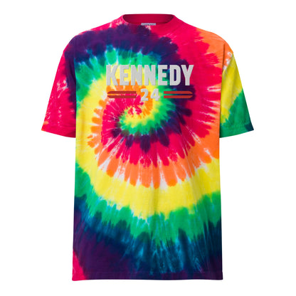 Kennedy Classic Embroidered Oversized Tie Dye Tee - Team Kennedy Official Merchandise