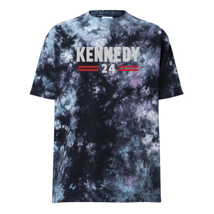 Kennedy Classic Embroidered Oversized Tie Dye Tee - Team Kennedy Official Merchandise