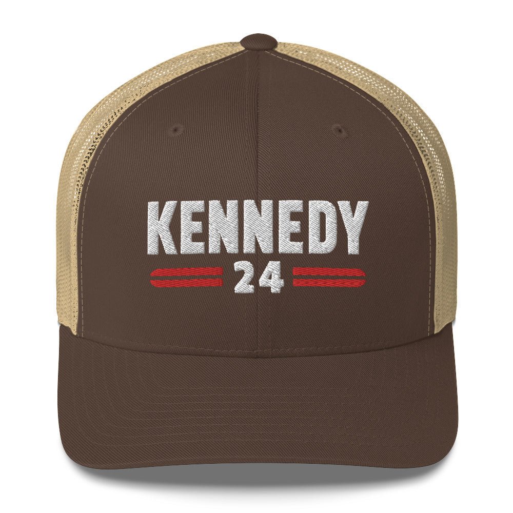 Kennedy Classic Embroidered Trucker Hat - TEAM KENNEDY. All rights reserved