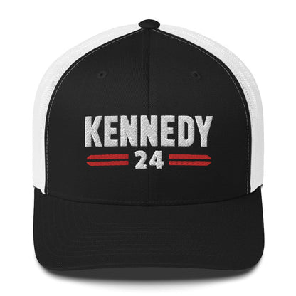 Kennedy Classic Embroidered Trucker Hat - TEAM KENNEDY. All rights reserved