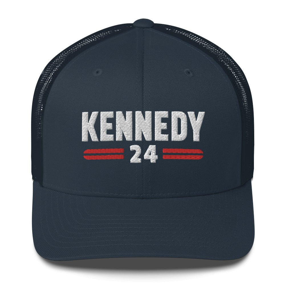 Kennedy Classic Embroidered Trucker Hat - TEAM KENNEDY. All rights reserved